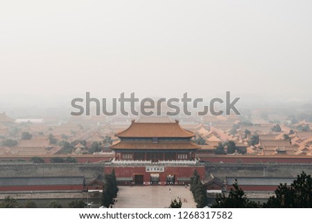 Beijing forbidden city