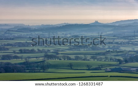 The Marshwood Vale in West Dorset, South-West England. 