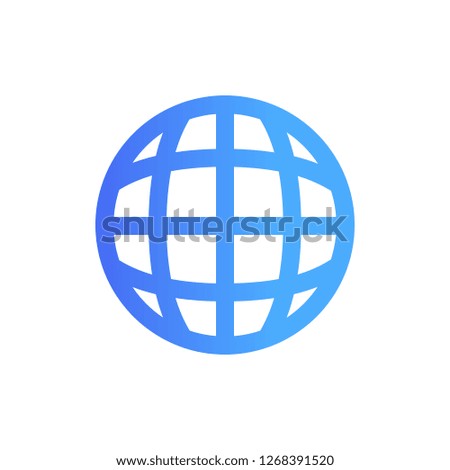 globe. vector icon