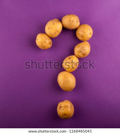 Potato question mark 