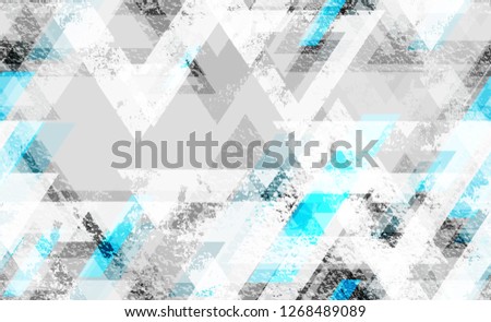 Urban Geometric Camouflage Texture. Rough Geometry Pattern. Dirty Grunge Style Background. Technological Camouflage Pattern.