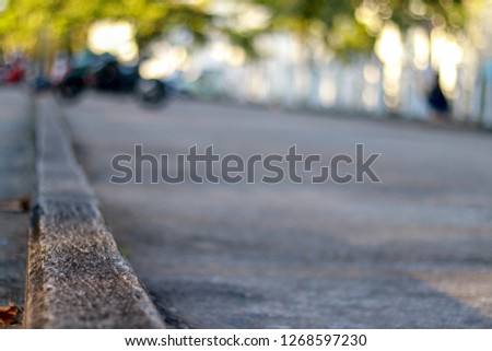 parking motorbike background blurred - Image