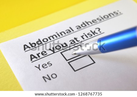 Abdominal adhesions: are you at risk? yes or no