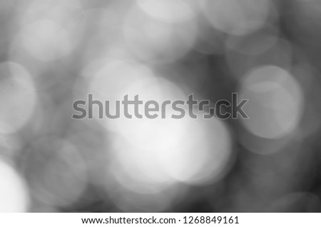 Abstract black bokeh background