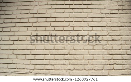 Brown grunge brick wall background brick wall backdrop abstract style. The concept of interior design. - Image
