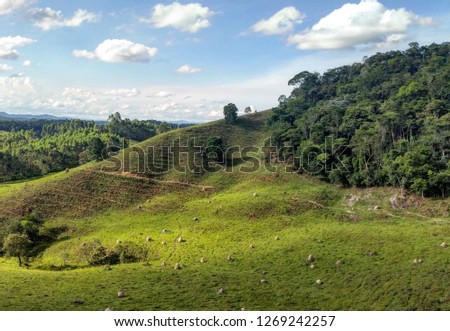 Landscape in Minas Gerais.