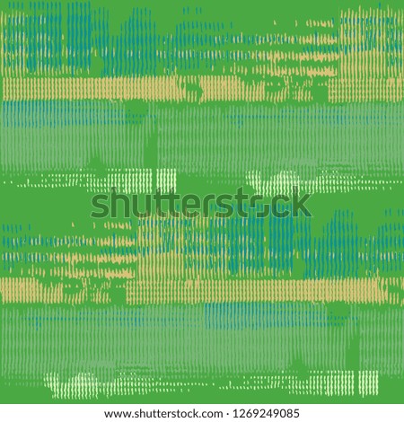 Seamless Grunge Pattern. Abstract Scratched Texture with Ragged Brushstrokes. Scribbled Grunge Rapport for Print, Fabric, Cloth. Colorful Vector Background for your Design.