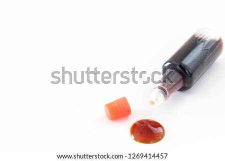 Disposable soy sauce container