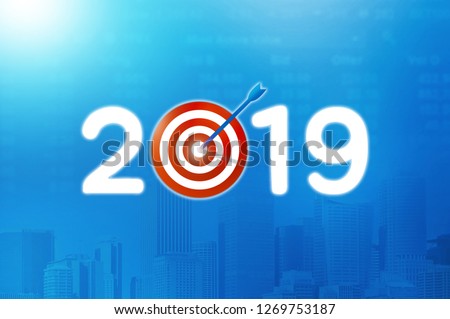 2019 Happy New Year. Target in 2019.