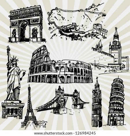 Sketches of Famous Places
