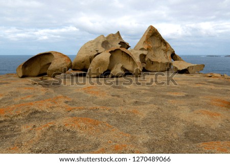Remarkable Rocks, Flinders Chase National Park, Kangaroo Island, South Australia, Australia.