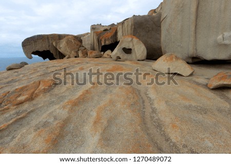 Remarkable Rocks, Flinders Chase National Park, Kangaroo Island, South Australia, Australia.