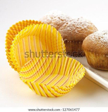 cupcakes and paper forms