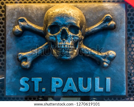 Skull and bone st. pauli hamburg