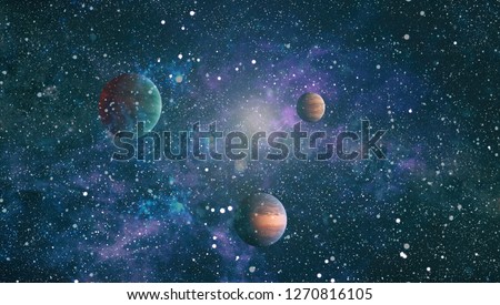 Universe concept background. Elements of this image furnished by NASA
