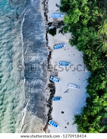 Beautiful Beach in Barahona, Dominican Republic 