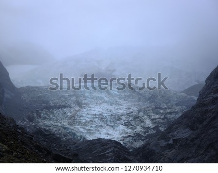Franz Josef Glacier valley, New Zealand