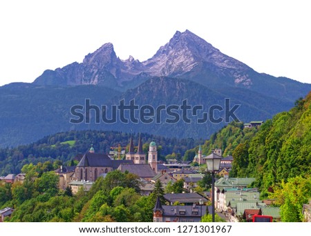 Berchtesgaden National Park in Alps of Germany