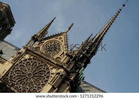 Gothic architecture, Notre-Dame de Paris, France