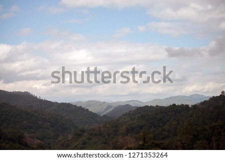 Mountains in Thailand

