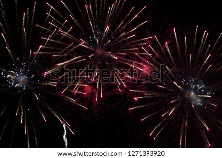 Newyear beautiful fireworks background