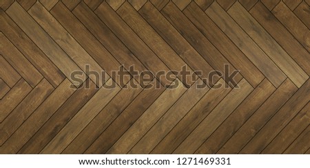 Seamless wood parquet texture (horizontal herringbone brown)