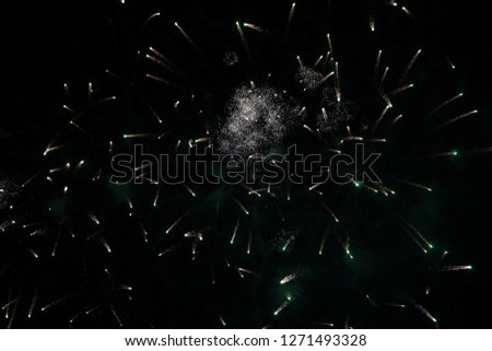 Newyear beautiful fireworks background