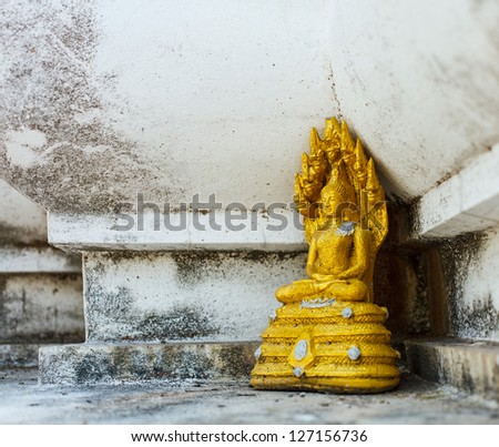 Golden Buddha statue,Phitsanulok Province,Thailand,Thai