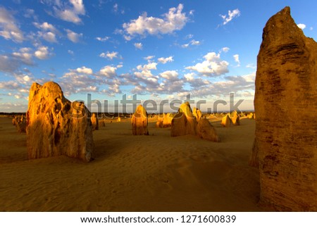 The Pinnacles, Nambung National Park, Cervantes, West Australia, Australia.