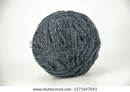 Threads for knitting. Handwork.