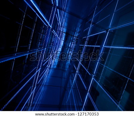 abstract background of electronic space