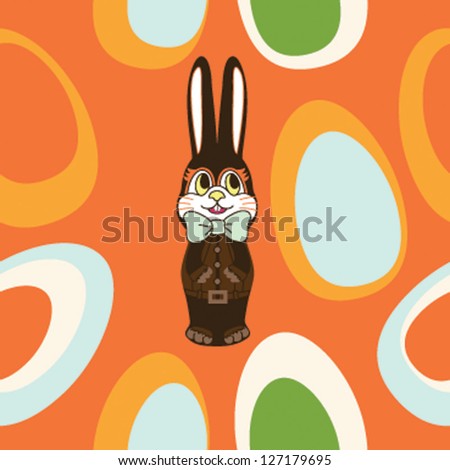 Vector illustration of Easter background