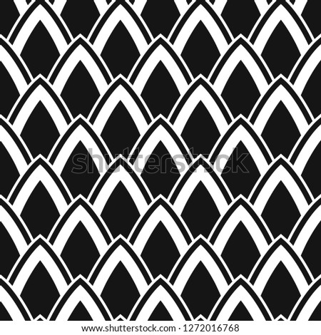 Seamless vector repeating image of a knightly board. Style fish scales. Abstract geometrical pattern. Endless texture for textile design. Vector color background.