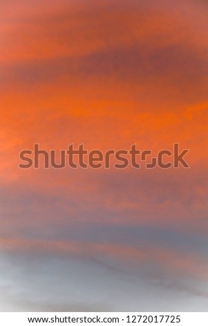 Colorful sky in twilight time, Beautiful sky abstract Background.