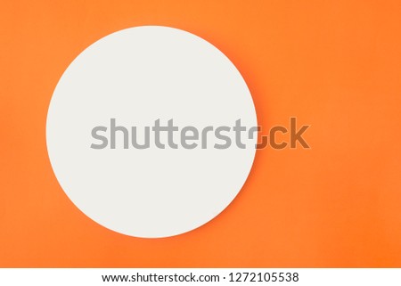 Background of shape and geometry. Colored background decorations with paper.