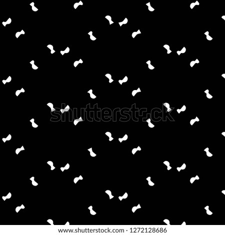 Simple black and white vector illustration. Abstract geometric background pattern