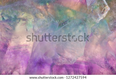 lilac fluorite texture macro photo Royalty-Free Stock Photo #1272427594
