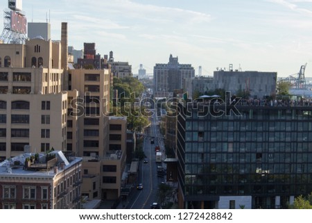 Dumbo streets in Brooklyn New York