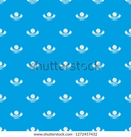 Magnifier stationery pattern vector seamless blue repeat for any use