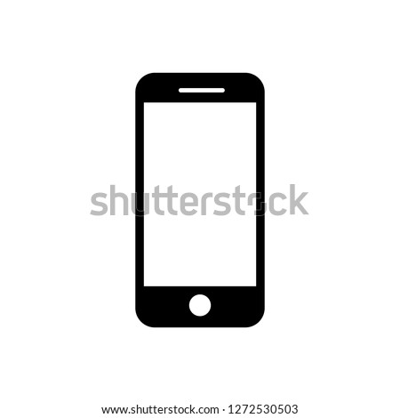 Phone icon vector. Call icon vector. mobile phone smartphone device gadget. telephone icon Royalty-Free Stock Photo #1272530503