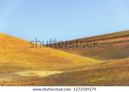 countryside landscapes in Val D'Agri, basilicata