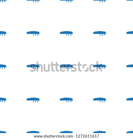 caterpillar icon pattern seamless white background. Editable filled caterpillar icon. caterpillar icon pattern for web and mobile.