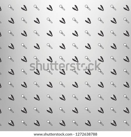 Business speaker background pattern with jacket and micro