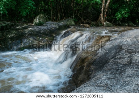 Kaew Chan Waterfall,Ratchaburi Thailand 