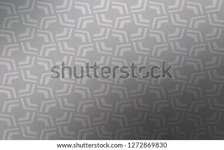 Light Gray vector template with bent ribbons. Blurred geometric sample with gradient bubbles.  Pattern for your business design.