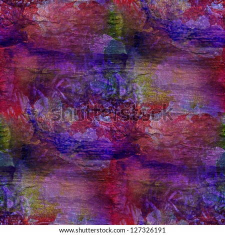 art seamless texture, background watercolor purple, red abstract brush