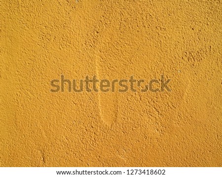 Yellow empty wall
