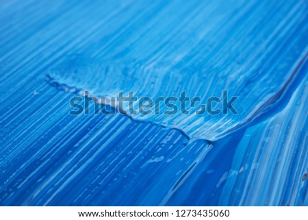 Paint blue color