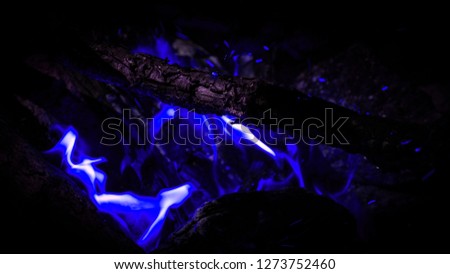 Campfire - Dark Blue