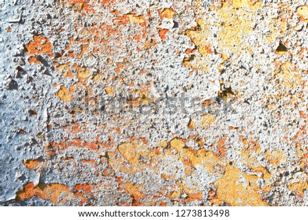Old painted wall texture in grunge style for backgrounds